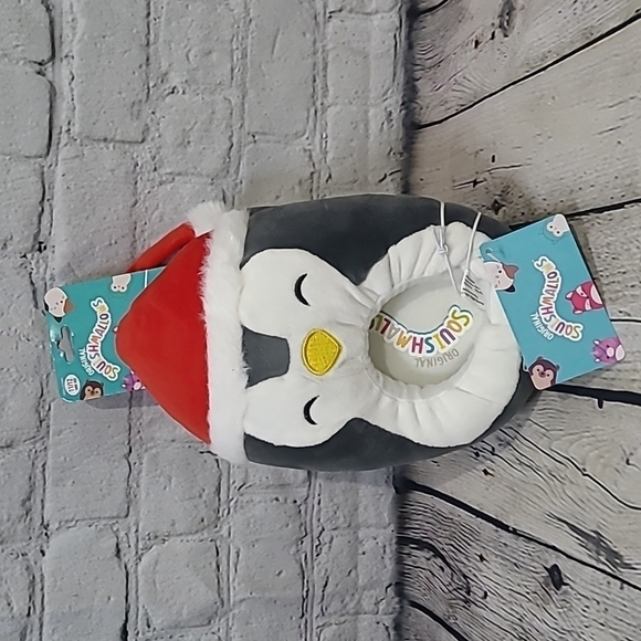 LUNA the penguin  squishmallow slippers - Picture 1 of 8